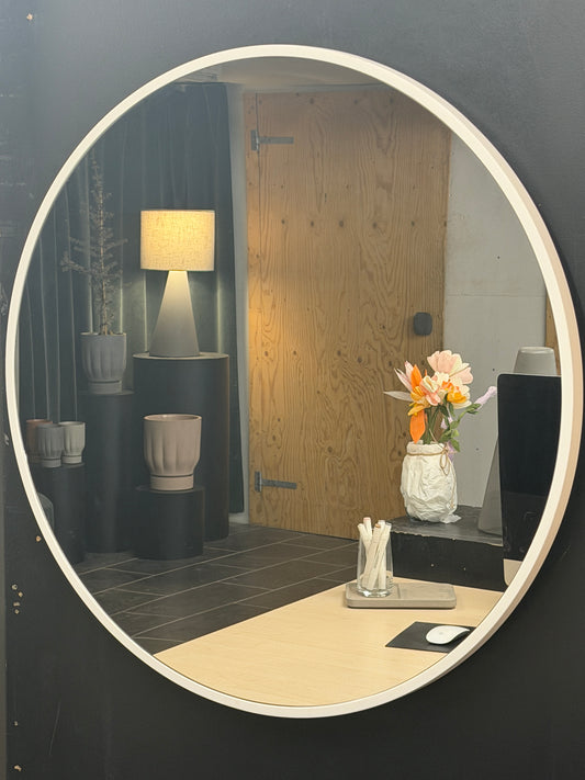 Spejl Ø 80 cm.